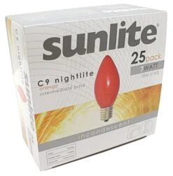 Sunlite Light Bulb Replacement (25 Pack) (01305) 7 Sunlite Light Bulb Replacement (25 Pack) (01305) -Roman Shop 01305Boxmd