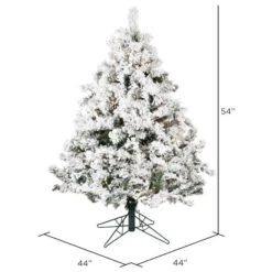 Vickerman Pre-Lit Artificial Christmas Tree (01416) -Roman Shop 014162md