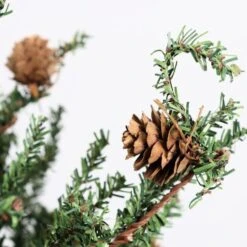 Vickerman Unlit Artificial Christmas Tree With Pine Cones (02311) -Roman Shop 02303pinecone2md 1