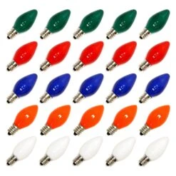Vickerman Christmas Light Bulb Replacement (25 Pack) (297186)