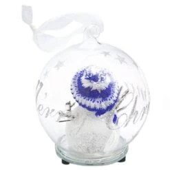 Gerson Christmas Globe Ornament / Centerpiece (08030B) -Roman Shop 08030B2md