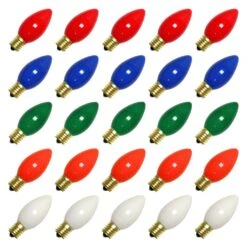 Litesource Christmas Light Bulb Replacement (25 Pack) (59006)