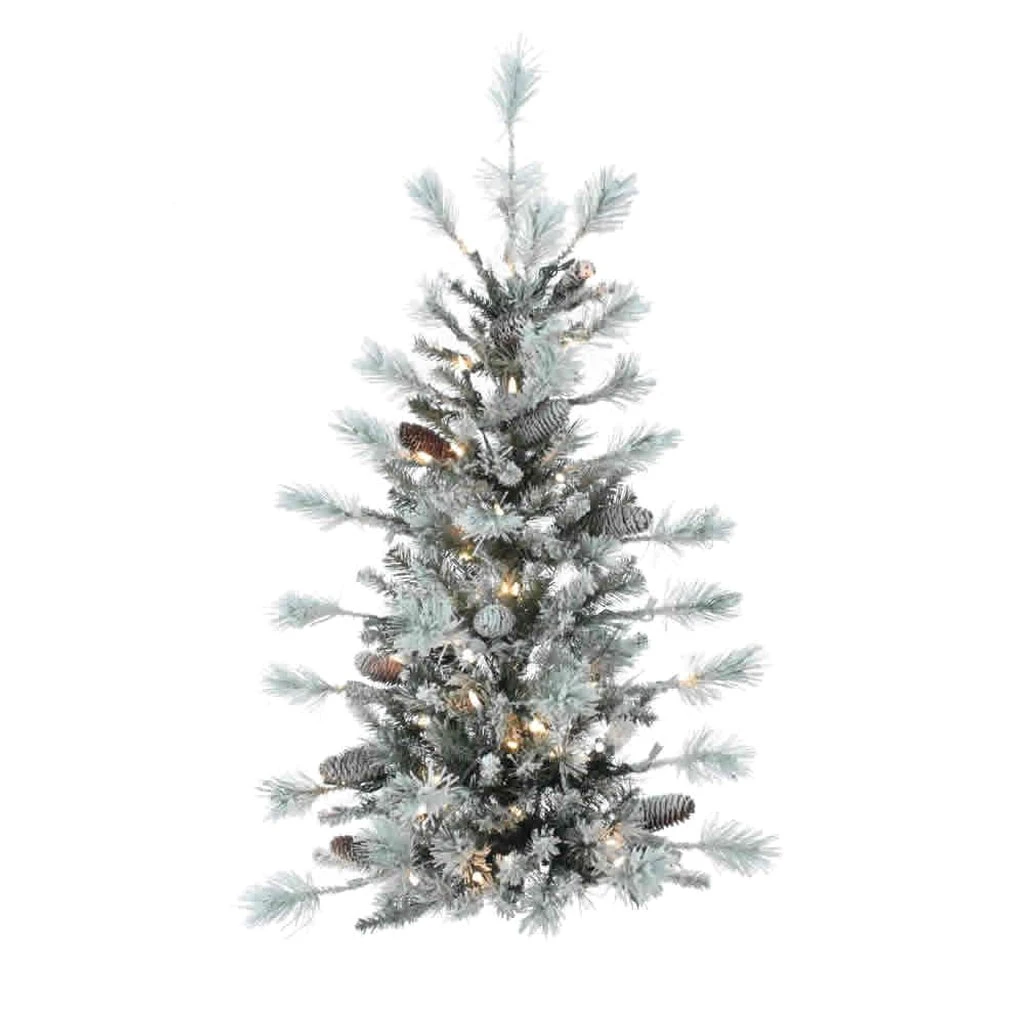 Vickerman Pre-Lit Artificial Christmas Tree (14662) 3 Vickerman Pre-Lit Artificial Christmas Tree (14662)