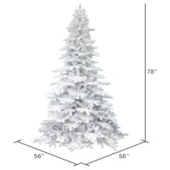 Vickerman Unlit Artificial Christmas Tree (16022) 9 Vickerman Unlit Artificial Christmas Tree (16022) -Roman Shop 160223md