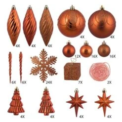Vickerman Christmas Tree Ornament Set (212325) -Roman Shop 212325md