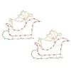 Vickerman Christmas Decoration (2 Pack) (21537) -Roman Shop 21537lg