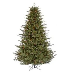Vickerman Pre-Lit Artificial Christmas Tree (includes Step On/Off Foot Switch) (21551) 6 Vickerman Pre-Lit Artificial Christmas Tree (includes Step On/Off Foot Switch) (21551) -Roman Shop 21551md