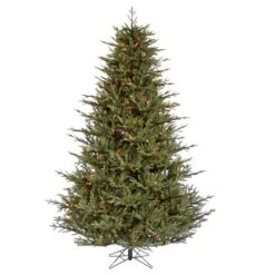 Vickerman Pre-Lit Artificial Christmas Tree (includes Step On/Off Foot Switch) (21557) -Roman Shop 21557md