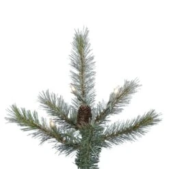 Vickerman Pre-Lit Artificial Christmas Tree With 91 Pine Cones (includes Step On/Off Foot Switch) (21619) -Roman Shop 21619Miscmd