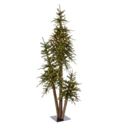 Vickerman Pre-Lit Artificial Christmas Tree With 96 Pine Cones (22229)