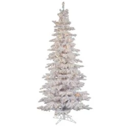 Vickerman Pre-Lit Artificial Christmas Tree (includes Step On/Off Foot Switch) (22238) -Roman Shop 22238md