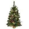 Vickerman Pre-Lit Artificial Christmas Tree With Berries And Cones (22393) -Roman Shop 22393lg