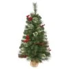 Vickerman Unlit Artificial Christmas Tree With Berries (22419) -Roman Shop 22419lg