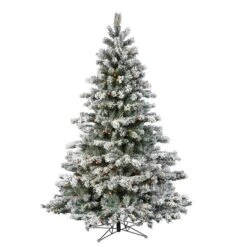 Vickerman Pre-Lit Artificial Christmas Tree (23244) -Roman Shop 23244md