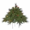 Vickerman Unlit Artificial Christmas Bush (23330) -Roman Shop 23330lg