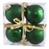 Vickerman Christmas Tree Ornament (4 Pack) (24678) -Roman Shop 24678lg