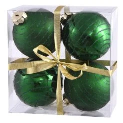 Vickerman Christmas Tree Ornament (4 Pack) (24678)