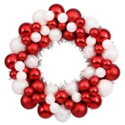 Vickerman Unlit Christmas Ornament Wreath (24739) -Roman Shop 24739md