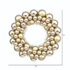 Vickerman Unlit Christmas Ornament Wreath (24742) -Roman Shop 247422md