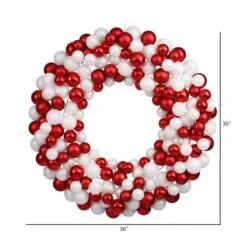 Vickerman Unlit Christmas Ornament Wreath (24749) -Roman Shop 247492md