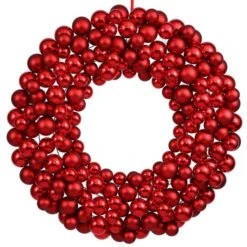 Vickerman Unlit Christmas Ornament Wreath (24750) -Roman Shop 24750md