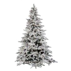 Vickerman Pre-Lit Artificial Christmas Tree (includes Step On/Off Foot Switch) (25296)