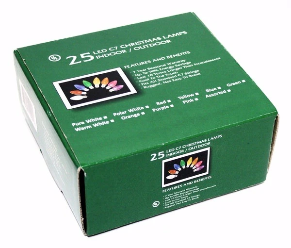 Vickerman Christmas Light Bulb Replacement (25 Pack) (25711) 5 Vickerman Christmas Light Bulb Replacement (25 Pack) (25711) - Image 3