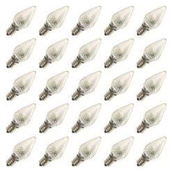 Vickerman Christmas Light Bulb Replacement (25 Pack) (25711) 6 Vickerman Christmas Light Bulb Replacement (25 Pack) (25711) -Roman Shop 25711md