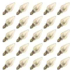 Vickerman Christmas Light Bulb Replacement (25 Pack) (25744) 6 Vickerman Christmas Light Bulb Replacement (25 Pack) (25744) -Roman Shop 25744md