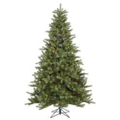 Vickerman Pre-Lit Artificial Christmas Tree (includes Step On/Off Foot Switch) (26861)