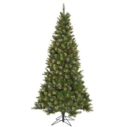 Vickerman Pre-Lit Artificial Christmas Tree (includes Step On/Off Foot Switch) (26922)