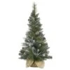 Vickerman Pre-Lit Artificial Christmas Tree With Frosted Cones (27699) 2 Vickerman Pre-Lit Artificial Christmas Tree With Frosted Cones (27699) -Roman Shop 27699lg