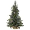 Vickerman Unlit Artificial Christmas Tree With Frosted Cones (27739) -Roman Shop 27739lg