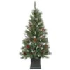 Vickerman Pre-Lit Artificial Christmas Tree With Red Berries (27778)