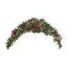 Vickerman Pre-Lit Artificial Christmas Swag With Berries And Pine Cones (277843) -Roman Shop 277843lg