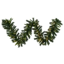Vickerman Artificial Pre-Lit Christmas Garland (307077)