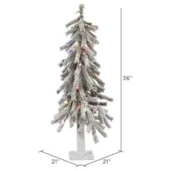Vickerman Pre-Lit Artificial Christmas Tree (31022) -Roman Shop 310222md