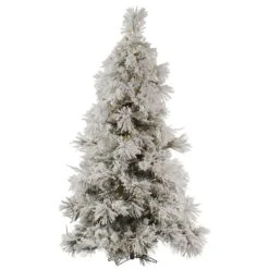 Vickerman Pre-Lit Artificial Christmas Tree (Includes On / Off Foot Switch) (32412)