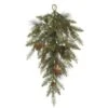 Vickerman Pre-Lit Artificial Christmas Teardrop With Berries And Pine Cones (32440) 2 Vickerman Pre-Lit Artificial Christmas Teardrop With Berries And Pine Cones (32440) -Roman Shop 32440lg