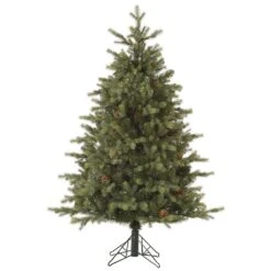 Vickerman Unlit Artificial Christmas Tree With Pine Cones (32782)