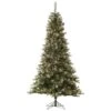 Vickerman Pre-Lit Artificial Christmas Tree With Pine Cones (Includes On / Off Foot Switch) (32806) -Roman Shop 32806lg