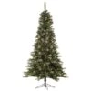 Vickerman Pre-Lit Artificial Christmas Tree With Pine Cones (Includes On / Off Foot Switch) (32813) -Roman Shop 32813lg