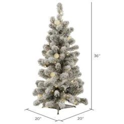 Vickerman Pre-Lit Artificial Christmas Tree (328484) 7 Vickerman Pre-Lit Artificial Christmas Tree (328484) -Roman Shop 3284842md