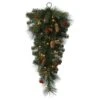 Vickerman Pre-Lit Artificial Christmas Teardrop With Berries And Pine Cones (334966) 1 Vickerman Pre-Lit Artificial Christmas Teardrop With Berries And Pine Cones (334966) -Roman Shop 334966lg