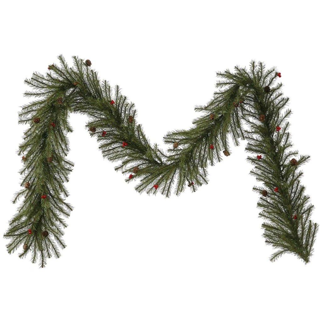 Vickerman Artificial Unlit Christmas Garland (335222) 3 Vickerman Artificial Unlit Christmas Garland (335222)