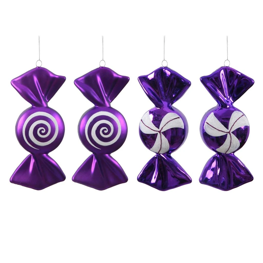 Vickerman Christmas Tree Ornament (4 Pack) (340105) 3 Vickerman Christmas Tree Ornament (4 Pack) (340105)