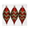 Vickerman Christmas Tree Ornament (3 Pack) (34474) -Roman Shop 34474lg