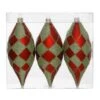Vickerman Christmas Tree Ornament (3 Pack) (34480) -Roman Shop 34480lg