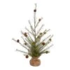 Vickerman Unlit Artificial Christmas Tree With Pine Cones (371787) -Roman Shop 371787lg
