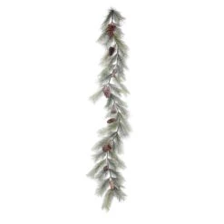 Vickerman Artificial Unlit Christmas Garland With Pine Cones (372272)